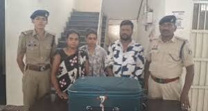 बिलासपुर पुलिस की बड़ी कार्रवाई, 6.25 लाख का गांजा जब्त, 2 महिलाएं समेत 3 गिरफ्तार