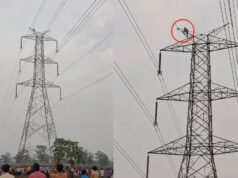 धमतरी में हाई वोल्टेज ड्रामा: युवक के टावर पर चढ़ते ही मची अफरा-तफरी, पुलिस ने संभाला मोर्चा