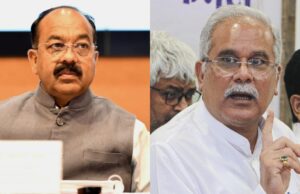 नकटी बुलडोजर विवाद पर जुबानी जंग, भूपेश के आरोपों का अरुण साव ने दिया करारा जवाब