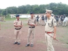 जांजगीर-चांपा में पुलिस की मॉक ड्रिल, दंगा और आपात स्थिति से निपटने जवानों को दिया गया प्रशिक्षण