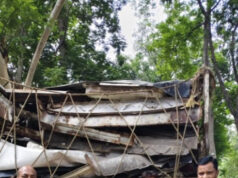 “ऑपरेशन प्रहार” में दोहरी कार्रवाई, 6.5 टन संदिग्ध कबाड़ और दो मालवाहक वाहन जब्त