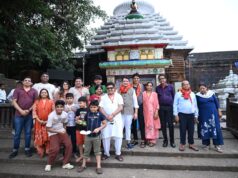रथ यात्रा की पूर्व संध्या परिवार के साथ पुरी पहुंचे विधायक डॉ. संपत