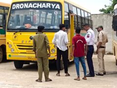 नियमों की अनदेखी करने वाली स्कूल बसों और नाबालिक वाहन चालकों पर गरियाबंद पुलिस और परिवहन विभाग की संयुक्त कार्यवाही