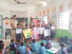 सरदार वल्लभभाई पटेल जी की 150वीं जयंती के अवसर पर गरियाबंद पुलिस द्वारा स्कूली बच्चों के लिए निबंध लेखन एवं चित्रकला प्रतियोगिता का आयोजन किया गया