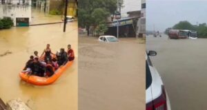 20 साल बाद बिलासपुर में बाढ़ जैसे हालात! शहर पानी-पानी, स्कूल बंद, 5 ट्रेनें रद्द