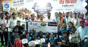 हिरोली ग्राम पंचायत बनी एनएमडीसी बैलाडीला कबड्डी लीग सीजन-1 की चैंपियन