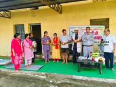 पतंजलि योग समिति द्वारा मनाया गया गुरु पूर्णिमा उत्सव किया गया गुरुओं का सम्मान