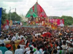 रांची रथयात्रा महोत्सव का होगा भव्य समापन ,मौसीबाड़ी से लौटेंगे भगवान जगन्नाथ….
