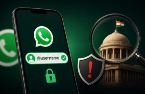 WhatsApp के नए Username फीचर पर सरकार की सख्ती, कंपनी को भेजा नोटिस, ‘भारत में होल्ड’ करने को कहा