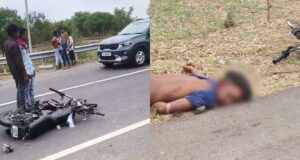 गरियाबंद सड़क हादसा: NH-130C पर अज्ञात वाहन की टक्कर से 19 वर्षीय युवक की मौत, एक घायल