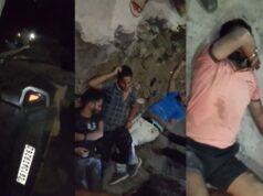 बिलासपुर में बड़ा हादसा! निर्माणाधीन पुल से 30 फीट नीचे गिरी कार, 4 युवक गंभीर