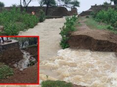 लीलागर नदी का जलस्तर बढ़ा, बांध क्षतिग्रस्त होने के बाद प्रशासन ने संभाली कमान
