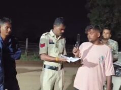 बेमेतरा बाजार में कट्टा लहराकर फैला रहा था दहशत, पुलिस ने दबोचकर भेजा जेल