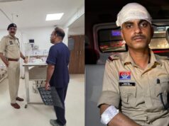 राजीव भवन घेराव में बवाल, BJP कार्यकर्ताओं और पुलिस में भिड़ंत; SI समेत 16 जवान घायल