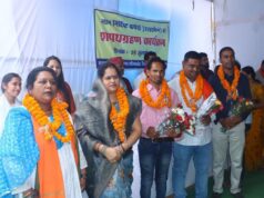 नगर पालिका परिषद गरियाबंद के पांच नवनियुक्त एल्डरमैन ने ली पद एवं गोपनीयता की शपथ