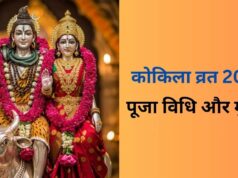 आज है कोकिला व्रत! माता सती की कृपा पाने के लिए ऐसे करें पूजा, जानें प्रदोष काल का शुभ मुहूर्त