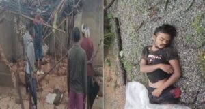 सोते समय टूटा मौत का कहर! आंधी में कच्चा मकान गिरा, युवक की मौत; मां-पत्नी घायल