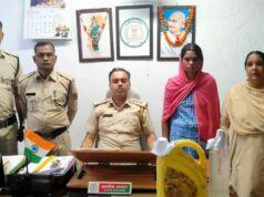 सक्ती में अवैध शराब पर आबकारी विभाग की बड़ी कार्रवाई, महिला गिरफ्तार; 7 लीटर महुआ शराब जब्त