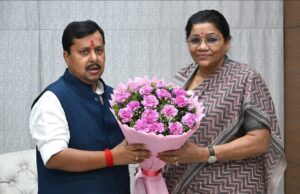 राष्ट्रीय नेतृत्व के साथ बढ़ता संवाद, रेणुका सिंह की नितिन नवीन से अहम मुलाकात
