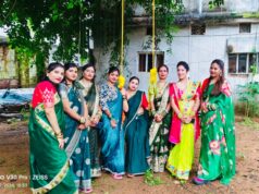 गरियाबंद में सावन झूला सेलिब्रेशन की धूम,ग्रीन साड़ी में सजी महिलाओं ने बढ़ाई कार्यक्रम की रौनक, डांस ड्रामा और एक्टिविटीज ने बांधा समां