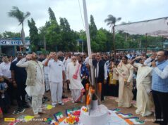 खरोरा में उल्लासपूर्ण वातावरण में मनाया गया 80वाँ स्वतंत्रता दिवस