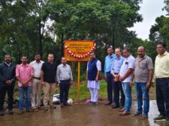 किरंदुल और बचेली के एकमात्र मुक्तिधाम में नया शेड और चबूतरा बनकर तैयार :आर्सेलर मित्तल निप्पॉन स्टील इंडिया, किरंदुल की पहल
