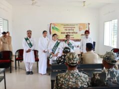 पुलिस लाइन गरियाबंद में रक्षाबंधन पर्व का आयोजनए ब्रह्माकुमारीज की बहनों ने पुलिस जवानों को बांधी राखी, उपहार स्वरूप लिया नशामुक्ति का संकल्प
