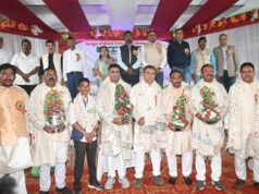 किरंदुल कॉन्टैक्टर वेलफेयर एसोसिएशन के नवनिर्वाचित पदाधिकारी ने लिया शपथ