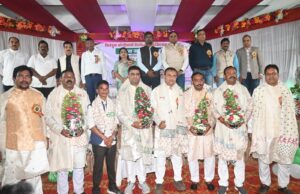 किरंदुल कॉन्टैक्टर वेलफेयर एसोसिएशन के नवनिर्वाचित पदाधिकारी ने लिया शपथ
