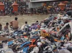 हरिद्वार पहुंचे 5 करोड़ कांवड़िए, बैग, बोतल, कपड़ा, चप्पल…छोड़ गए 7000 टन कचरा…..
