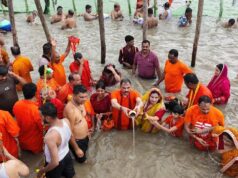 सावन में स्वास्थ्य मंत्री श्याम बिहारी जायसवाल ने देवघर व बासुकिनाथ में किया जलाभिषेक, मांगी प्रदेशवासियों की सुख-समृद्धि