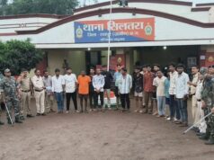 सिलतरा में पुलिस का देर रात ‘ऑपरेशन’, 17 लोगों पर कसा शिकंजा; गुंडा-बदमाश के घर दबिश, 25 पौवा शराब बरामद