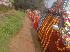21 अगस्त को श्रीकोट बिन गंगा से प्रारंभ हुई कांवर यात्रा, तीसरे दिन सुलेसा से भव्य आरती के बाद हुए रवाना