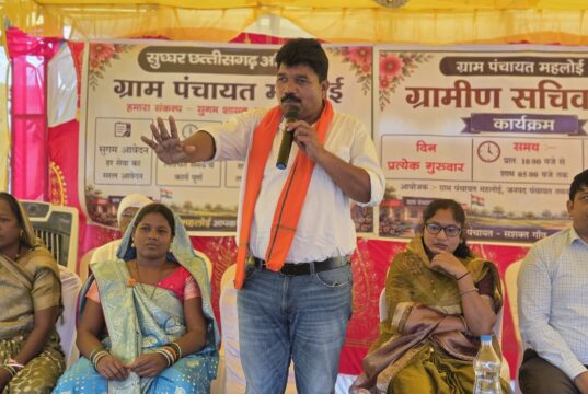 ग्राम पंचायत महलोई में ‘सुघ्घर छत्तीसगढ़ अभियान’ के तहत ग्रामीण सचिवालय का भव्य शुभारंभ