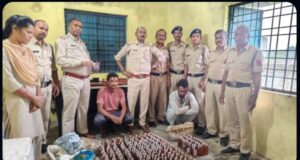 एमसीबी में अवैध शराब पर आबकारी का बड़ा प्रहार, 254 पाव शराब जब्त दो तस्करों पर केस दर्ज