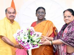 राष्ट्रपति मुर्मू से मिले विधायक पुरंदर मिश्रा, नुआखाई पर्व में शामिल होने का दिया खास न्योता