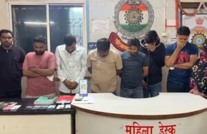 भिलाई में स्पा सेंटर की आड़ में चल रहा था देह व्यापार! पुलिस रेड में 9 गिरफ्तार, 19 मोबाइल जब्त
