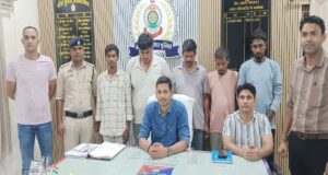 कमीशन के बदले बैंक खाते साइबर ठगों को दिए, करोड़ों की ठगी में 5 गिरफ्तार