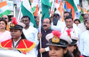 देशभक्ति से ओतप्रोत अप्रतिम उत्साह के साथ निकली तिरंगा यात्रा, उप मुख्यमंत्री अरुण साव हुए शामिल