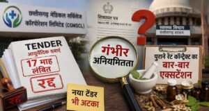 दवा खरीदी में नियमों पर सवाल और पारदर्शिता की शिकायत! CGMSCL में पुराने RC एक्सटेंशन को लेकर घमासान