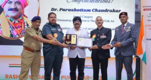 दिल्ली में डॉ. पुरुषोत्तम को मिला “राष्ट्रीय गौरव पुरस्कार