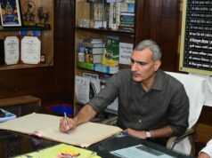 गरियाबंद जिले के नवनियुक्त कलेक्टर रणबीर शर्मा ने किया पदभार ग्रहण