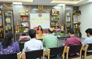 स्वच्छता व्यवस्था पर महापौर मीनल चौबे सख्त, आकांक्षीय शौचालयों का काम तत्काल पूरा कराने के निर्देश