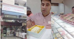 मिठाई में मच्छर मिलने से हड़कंप! न्यू डेल्ही स्वीट्स के कलाकंद का सैंपल जब्त, जांच के लिए लैब भेजा
