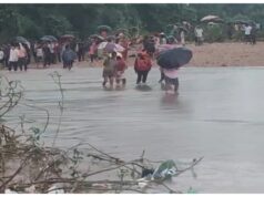 स्कूल से घर लौट रहे 3 मासूम घोंघा नदी में बहे, एक की मौत; दो बच्चों की तलाश जारी