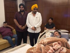 नगर पंचायत नगरी अध्यक्ष बलजीत छाबड़ा पहुंचे दिल्ली, प्रदेश अध्यक्ष किरण सिंह देव जी का जाना हाल-चाल