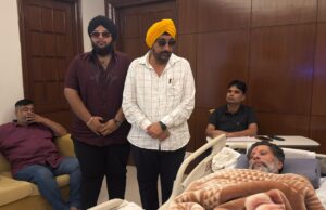 नगर पंचायत नगरी अध्यक्ष बलजीत छाबड़ा पहुंचे दिल्ली, प्रदेश अध्यक्ष किरण सिंह देव जी का जाना हाल-चाल