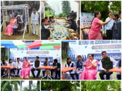 कलेक्टर ने बच्चों के साथ झूला झूला, खेला वॉलीबाल, सुने सपने और सुझाव’