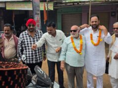 जश्ने ईद मिलादुन्नबी की शोभायात्रा का नगर पंचायत नगरी के जनप्रतिनिधियों ने किया आत्मीय स्वागत