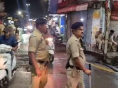 खपरगंज में पथराव के बाद पुलिस का बड़ा एक्शन, 16 संदिग्ध हिरासत में; 350 जवान तैनात, TI समेत 9 पुलिसकर्मी घायल